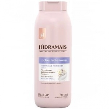 LOCAO DES HIDR.HIDRAMAIS 500ML ALGODAO E OMEGA+