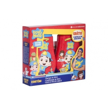 KIT LUCCAS NETO SH+COND 260ML TODOS TIPOS GTS ADESIVO