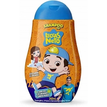 SH LUCCAS NETO 260ML CACHEADOS E ONDULADOS