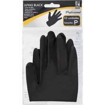 LUVA LATEX MARCO BONI C/2 P BLACK -1495