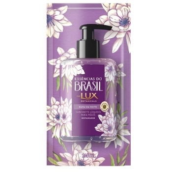 SAB LIQ LUX P/MAOS ESSEN DO BRASIL 240ML DAMA NOIT