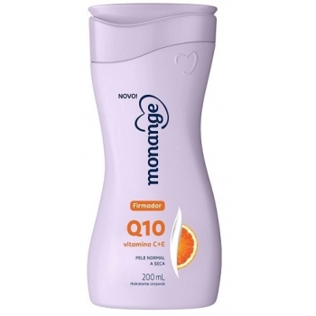 HIDR CORPORAL MONANGE 200ML Q10 PELE NORMAL A SECA