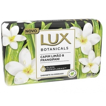 SAB LUX BOTANICALS 85G CAPIM LIMAO E FRANGIPANI