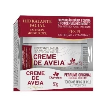 HIDR FACIAL CREME DE AVEIA DAVENE 50GR CLASSICO TODOS OS TIPOS DE PELE