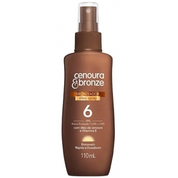 OLEO BRONZ CENOURA&BRONZE 110ML SPRAY FPS 6