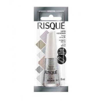 ESM RISQUE BL GLITTER 8ML MIL PURPURINAS CX 6.0