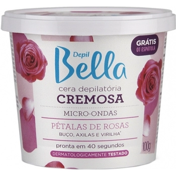 CERA MICROONDAS DEPIL BELLA 100GR PETALAS