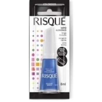 ESM RISQUE BL CR 8ML AZULIVRE MENTE CX 6.0