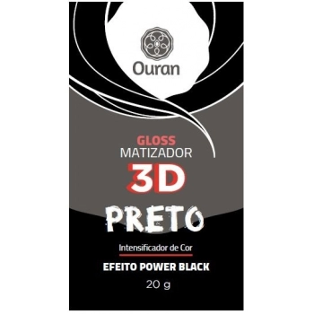 MATIZ OURAN 3D 20GR EFEITO PRETO