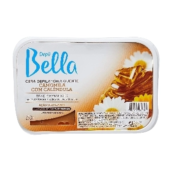 CERA QUENTE DEPIL BELLA 250GR CAMOMILA E CALENDULA