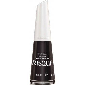 ESM RISQUE CR 8ML PRETO SEPIA CX 6.0