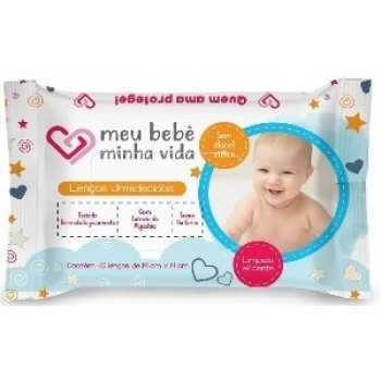LENCOS UMED NUTRIEX MEU BEBE MINHA VIDA C/40