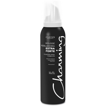 MOUSSE CAP CHARMING 140ML BLACK EXTRA FORTE