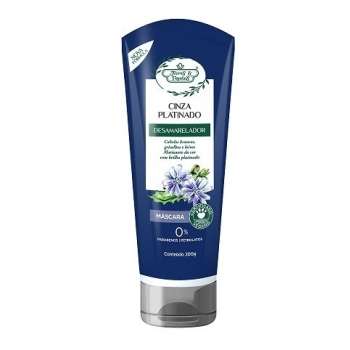 MASC TRAT FLORES E VEGETAIS 200ML CINZA PLAT DESAMARELADOR