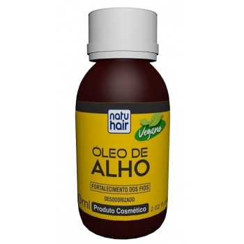 OLEO CAP NATU HAIR 60ML ALHO