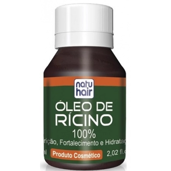 OLEO CAP NATU HAIR 60ML RICINO