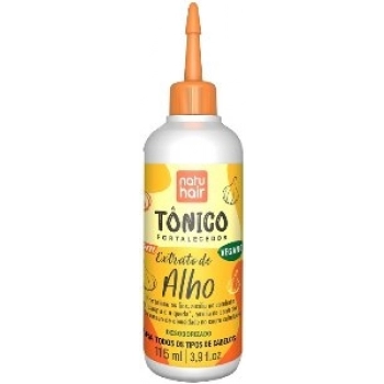 TONICO CAP NATU HAIR 115ML FORTALECEDOR ALHO