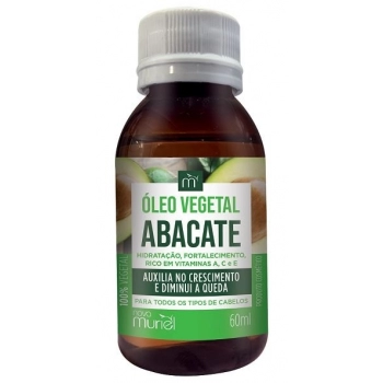 OLEO CAP VEG MURIEL 60ML ABACATE