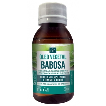 OLEO CAP VEG MURIEL 60ML BABOSA