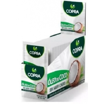 OLEO DE COCO COPRA 15ML C/40 SEM SABOR SACHET