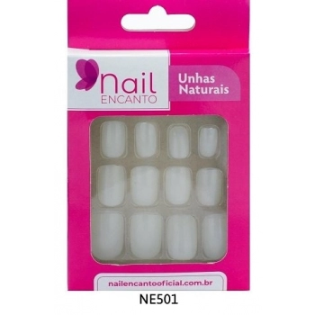 UNHAS FHACES NAIL ENCANTO C/24 ARREDONDADA
