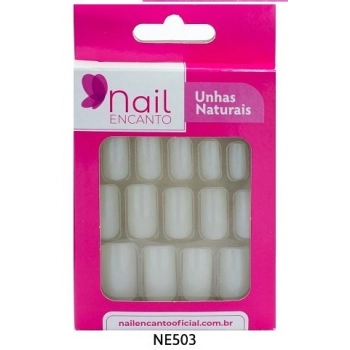 UNHAS FHACES NAIL ENCANTO QUADRADA MEDIA