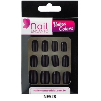 UNHAS FHACES NAIL ENCANTO COLORS CURTA JABOTICABA