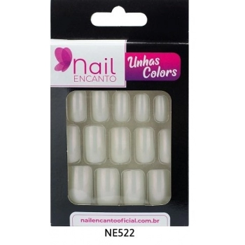 UNHAS FHACES NAIL ENCANTO COLORS LONGA PEROLA