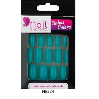 UNHAS FHACES NAIL ENCANTO COLORS LONGA TIFFANY