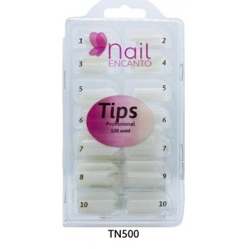 UNHAS FHACES TIPS C/120 P/PONTA DA UNHA NATURAL