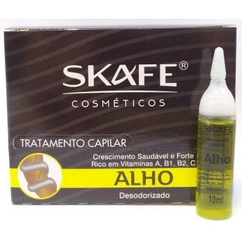 AMPOLA CAP SKAFE 10ML ALHO CX 24.0