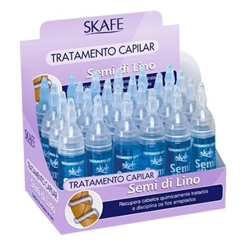 AMPOLA CAP SKAFE 10ML SEMI DI LINO CX 24.0