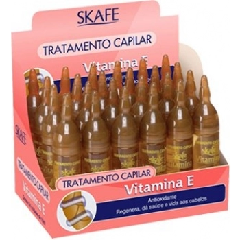 AMPOLA CAP SKAFE 10ML VITAMINA E CX 24.0