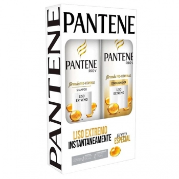 KIT PANTENE SH+COND 175ML LISO EXTREMO