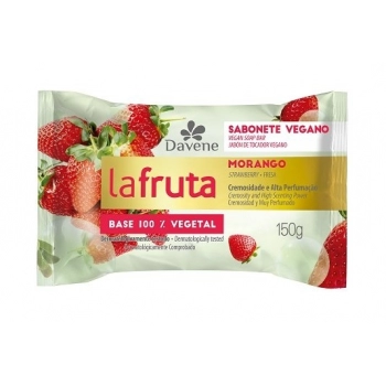 SAB LA FRUTA 150GR ANTIBACTERIANO MORANGO