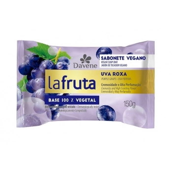 SAB LA FRUTA 150GR ANTIBACTERIANO UVA ROXA