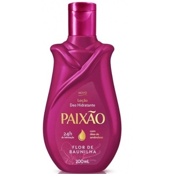 HIDR CORPORAL PAIXAO 200ML FLOR DE BAUNILHA