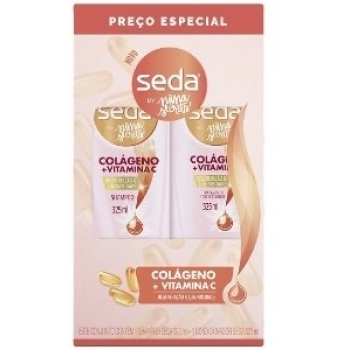 KIT SEDA SH+COND 325ML COLAGENO+VITAMINA C