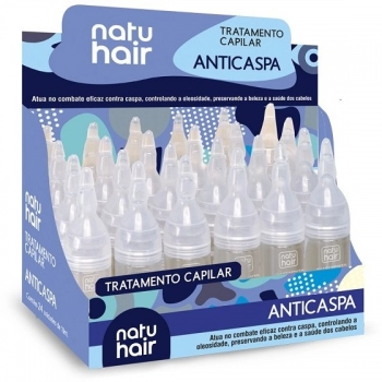 AMPOLA CAP NATU HAIR 10ML ANTICASPA CX 24.0