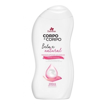 HIDR CORPORAL CORPO A CORPO 200ML NATURAL