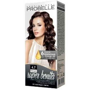 TINT PROBELLE SUPER BONITA 4.7 CASTANHO MEDIO MARROM INTENSO