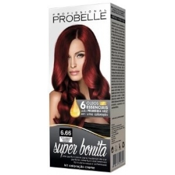 TINT PROBELLE SUPER BONITA ESP 6.66 LOURO ESCURO VERMELHO INTENSO