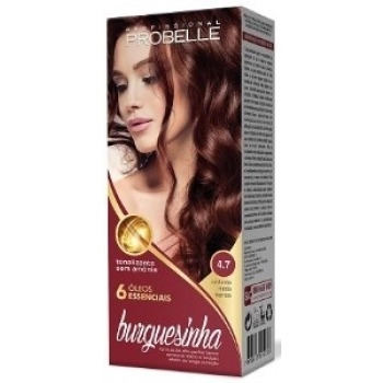 TONALIZANTE PROBELLE BURGUESINHA 4.7 CASTANHO MEDIO MARROM INTENSO