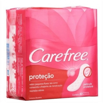 ABS CAREFREE PROT DIARIO C/40UN C/PERFUME PROTECAO LV+PG-