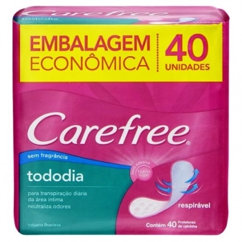 ABS CAREFREE PROT DIARIO TODO DIA C/40UN S/PERFUME