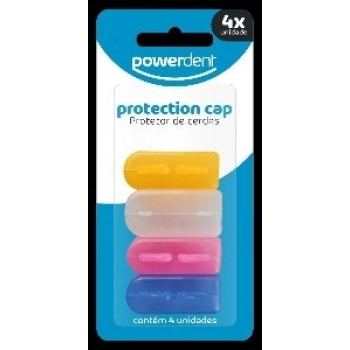 PROT DE CERDAS POWERDENT PROTECTION CAP C/4 UNID.
