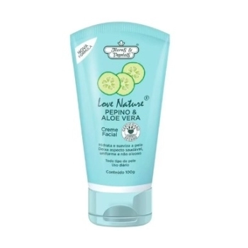 CR FACIAL FLORES E VEGETAIS 100G PEPINO