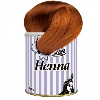 HENNA PO HIMALAYA 250G CASTANHO CLARO