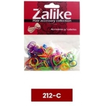 ELASTICO CAB SILICONE P C/100 ZALIKE-COLORIDO 212-C