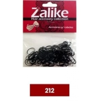 ELASTICO CAB SILICONE P C/100 ZALIKE-PRETO 212